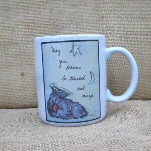 Vintage Papel Mug with Dreams Saying